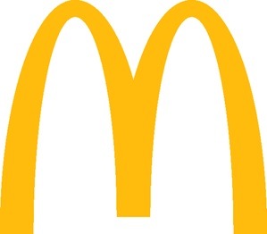 マクドナルドMEGAドン・キホーテUNY嬉野店のロゴ