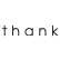 thankのロゴ